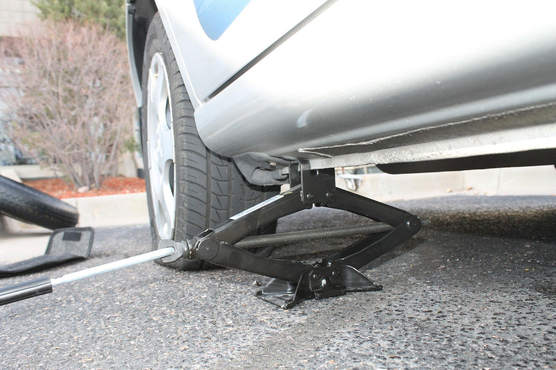 The Danger When Changing a Spare on Busy Roads