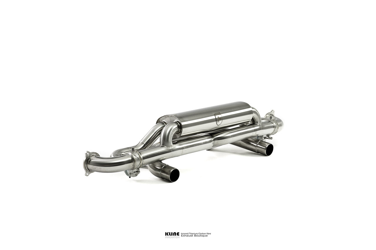 Porsche 718 GT4RS Valvetronic rear system