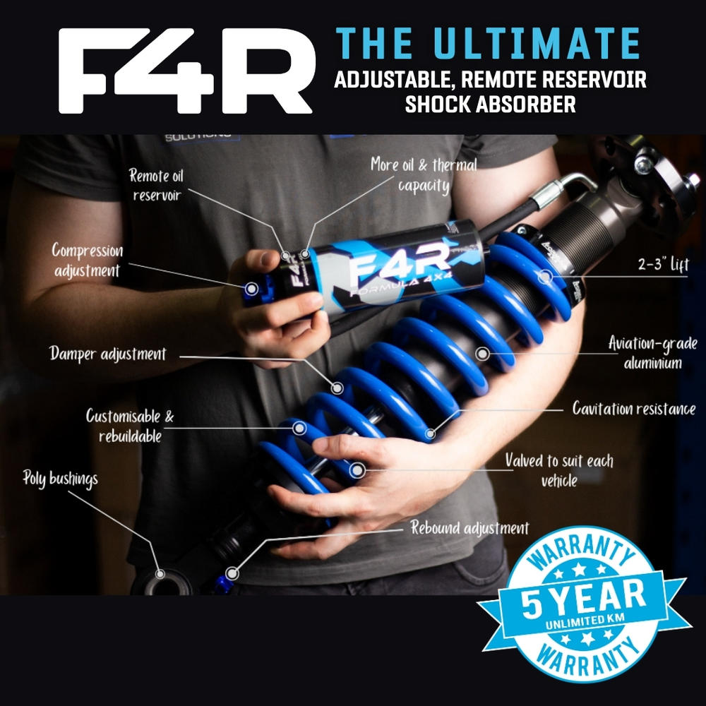 Rear Axle Formula 4x4 F4R Shock Absorber Kit