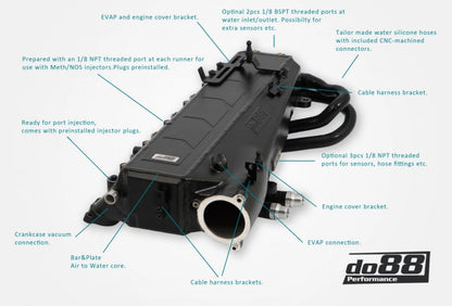 do88 Charge Cooler Manifold for Toyota GR Supra A90 (ICM-430-K)
