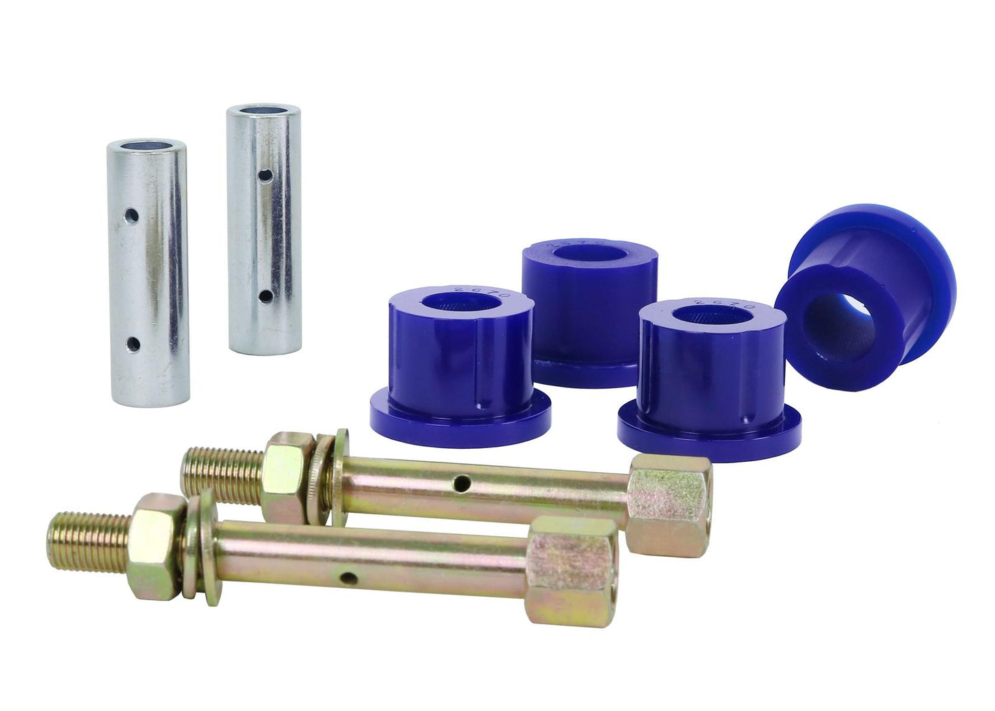 Rear Axle Leaf Spring - Front Eye Bushing And Greaseable Pin Kit