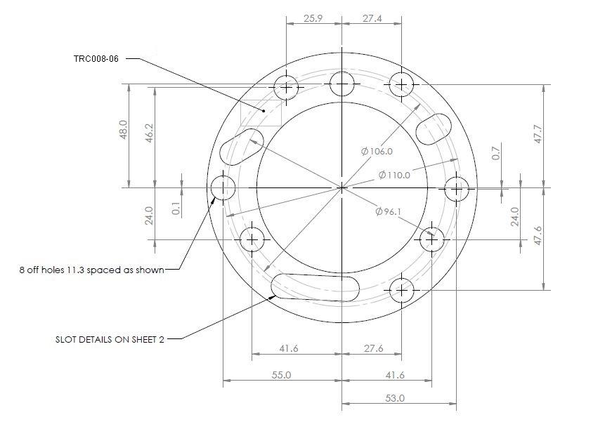 Front Axle Strut - Spacer Kit