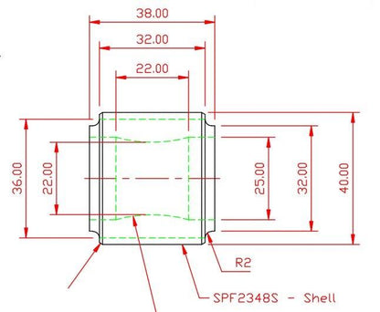 Front Axle Shock Absorber - Lower Bushing Kit