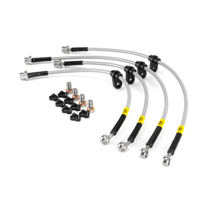 Toyota GR86 2.4 excluding Brembo Calipers Brake Lines HEL Stainless Steel Braided